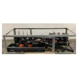 (2) Wolverine Auger Skid Steer Attachments ADB-13-