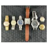 (7) Assorted Watches