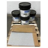 Rubber Flooring & Acrylic Adhesive