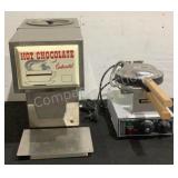Waffle Maker & Hot Chocolate Maker