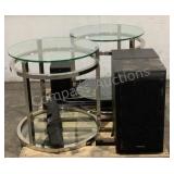 Round Table Frames, Chairs & Speakers