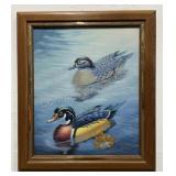 Louise Couse Duck Oil Painting