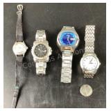 (4) Assorted Watches