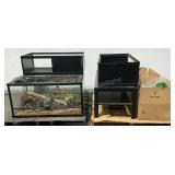 (2) 50Gal Stackable Terrariums