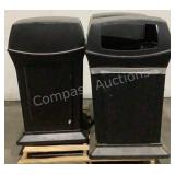 (3) Trash Receptacles