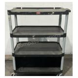 Rubbermaid Rolling Media Cart