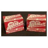 (2) Topps 132 Card 1989 Baseball Card Boxes