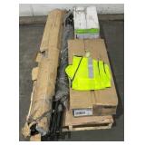 Hi-Vis Vests, Broom Handles & Gloves
