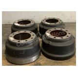 (4) 10 Lug Brake Drums