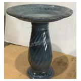 23" x 20" Ceramic Bird Bath