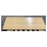 NewAge 56" x 24" x 1-1/8" Bamboo Work Top