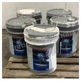 (5) Pittsburgh Paints 5 Gallon Ceiling Paint