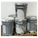 (5) PPG 4.84 Gal Exterior Paint