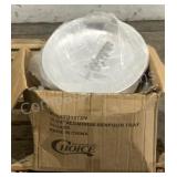 (24) Choice 15-3/4" Aluminum Seafood Trays