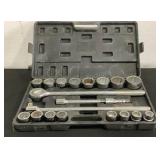 Pittsburgh 3/4" Socket Set 19mm To 50mm