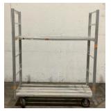 Fab-X Rolling Aluminum Dunnage Rack
