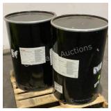(2) Loc-Tite 55 Gal Drum Of Adhesive Duro-Tak UV 5