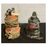 (2) Submersible Pumps