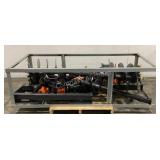 (2) Wolverine Auger Skid Steer Attachments ADB-13-