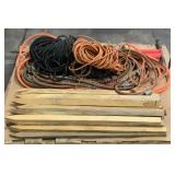 Wooden Stakes, Air Hose & More