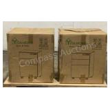 (2) Yita Home Filing Cabinets With Combination Loc
