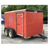 *BANKRUPTCY* 1995 Cargo Craft Inc 12ï¿½ Enclosed Tra
