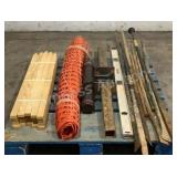 Pry Bars, Wooden Stakes & More