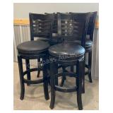*BANKRUPTCY* (4) High Top Stools