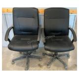 *BANKRUPTCY* (2) Rolling Office Chairs