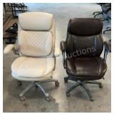 *BANKRUPTCY* (2) Rolling Office Chairs