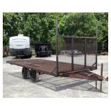 16ï¿½ Flatbed Trailer