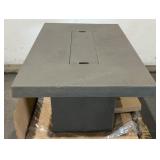 Real Flame Propane Rectangle Fire Table C9640LP