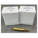 40 Rnds Reloaded 6mm Creedmoor 100g SP
