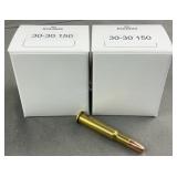 40 Rnds Reloaded .30-30 150g FMJ FP