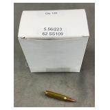 100 Rnds Reloaded 5.56/.223 62g SS109