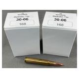40 Rnds Reloaded .30-06 168g Ballistic Tip