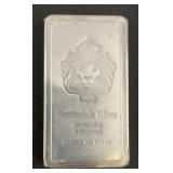 10 Troy oz. Scottsdale Silver Bar