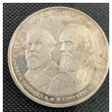 1870 Virginia .999 Silver Coin
