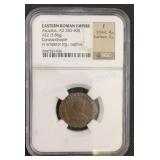 Eastern Roman Empire 383-408AD Constantinople AE2