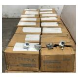 (16) Steel City 50ct 1/4" Galvanized Beam Clamps 3