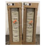 (2) HON 4 Drawer Filing Cabinets