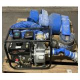 Land Honor Gas Powered Water Pump & Hose WP30