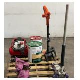 Air Compressor, Wood Sealer & More