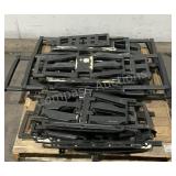 (10) Assorted TV Wall Mounts