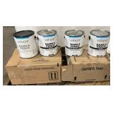 Valspar White & Black Barn & Fence Paint