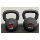 PB 44lb & 52lb Kettlebells