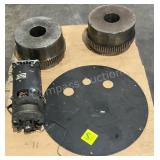 Forklift Motor, Round Plate & More