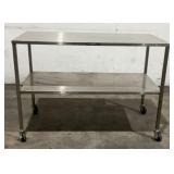 Lakeside Rolling Stainless Steel Table