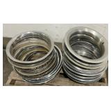 (21) Assorted Hub Cap Trim Rings
