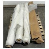 (4) 82" Rolls of Plastic Sheeting